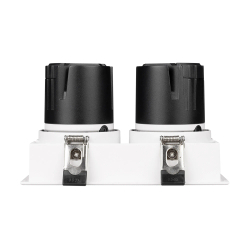 Светильник MS-FLOW-BUILT-S157x85-2x6W Warm3000 (WH, 15 deg, 230V) (Arlight, IP20 Металл, 5 лет) 060932