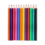 Карандаши цветные, Basir, пластиковые, серия "Весёлые обезьянки", с точилкой, цветная упаковка, 12 шт