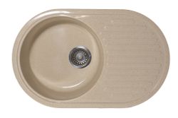 Мойка каменная S-21 глянец (Sim Gran), Лен