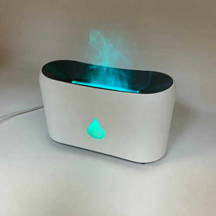 Аромадиффузор ультразвуковой Flame White с эффектом пламени