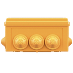 Коробка пластиковая FS с кабельными вводами и клеммниками, IP55, 150х110х70 мм, 5р, 450V, 30A, 16 мм2