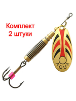 Блесна вертушка VELTIC 7,0g, лепесток № 1, цвет 02