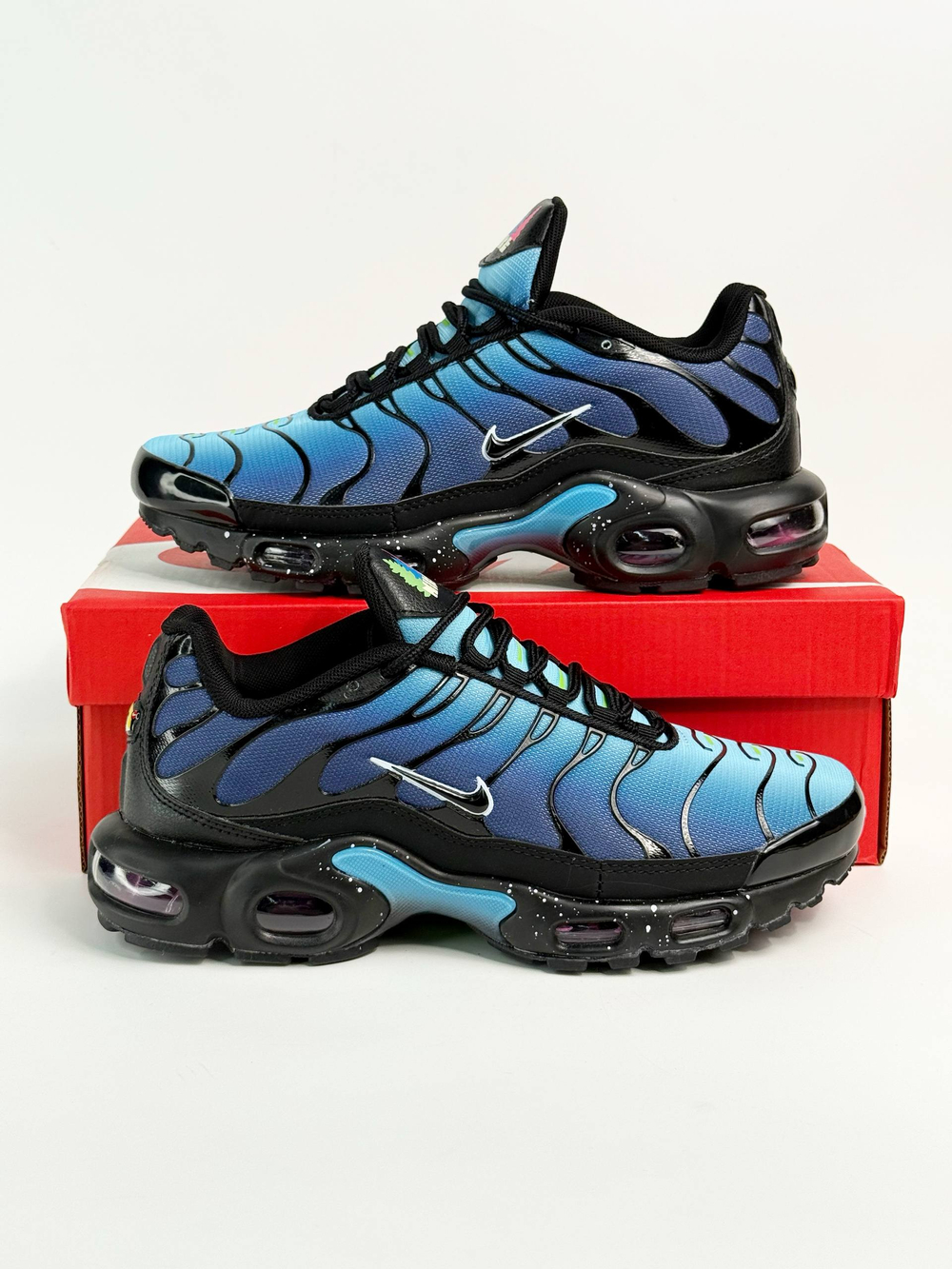 Кроссовки Nike Air Max Plus #B139 (син.)
