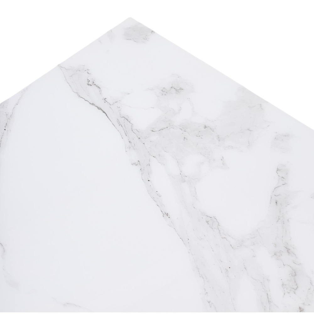 Стол М-City DISAUR Моцарт 200 Белый мрамор, стекло, Белый