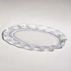БЛЮДО СЕРВИРОВОЧНОЕ "CRYSTAL PEARL" 25,5Х16,5 СМ