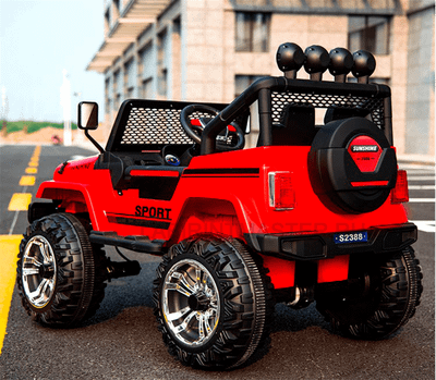 Электромобиль детский "JEEP 4WD",12V,красный