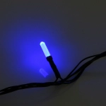 Гирлянда для дома «Кристаллы» 5 м 36 ламп LED черный пров., 8 реж, IP-40, Синий (возможность соединения)