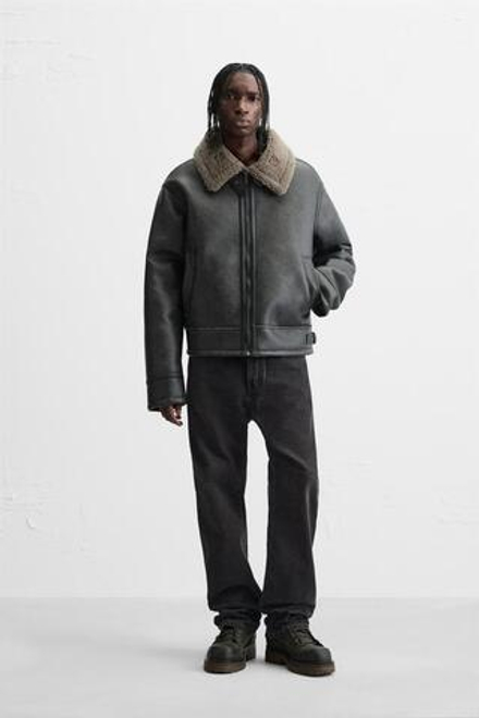 ZARA КУРТКА, КОРИЧНЕВЫЙ