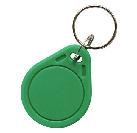 RFID брелок-ключ MIFARE 1K (13.56 МГц) зеленый