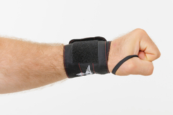 Бинты неэластичные TOTEMIC CLO для фиксации запястья, отделка красная