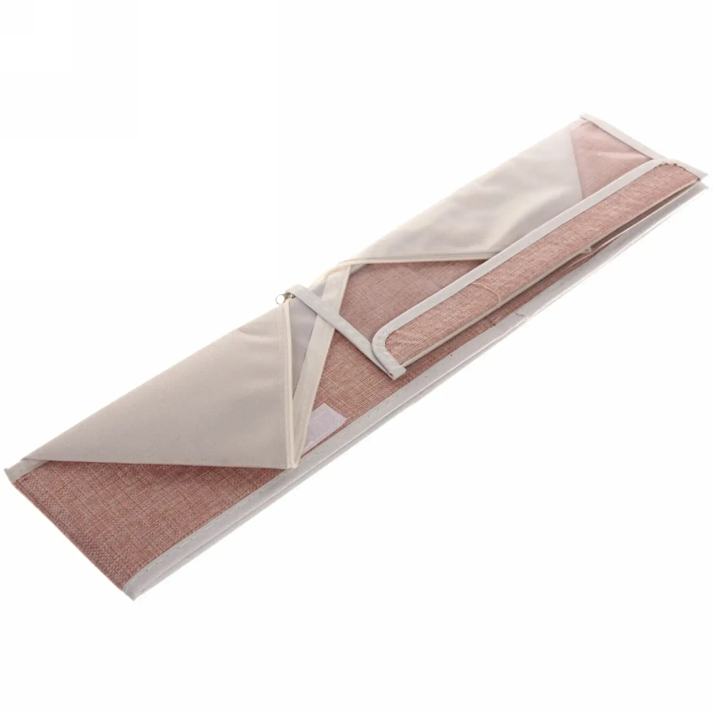 Коробка для хранения вещей 6 ячеек 32*23*12 Уют розовая