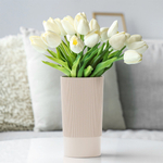 Ваза для цветов под срезку 28см "Версаль" (бежевый)