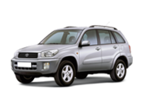 Toyota Rav 4 II 2000-2006 с рейлингами