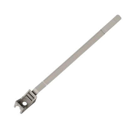 Хомутный держатель со стяжкой 16-32 мм серый (30 шт/уп) PR08.34477