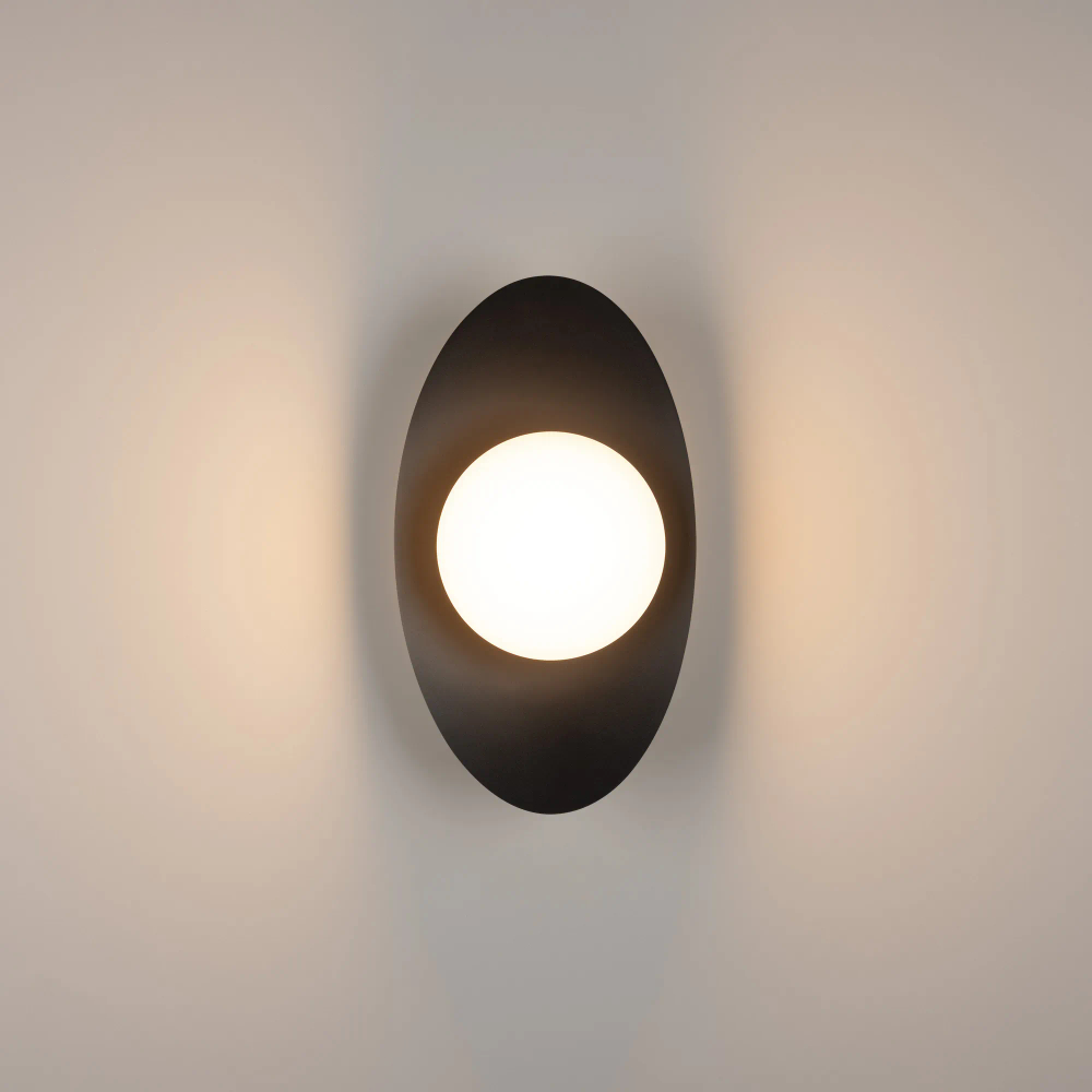 Светильник SP-PERLEN-WALL-L350-6W Warm3200-MIX (BK, 150 deg, 230V, TOUCH-DIM) (Arlight, IP20 Металл, 5 лет) 057588