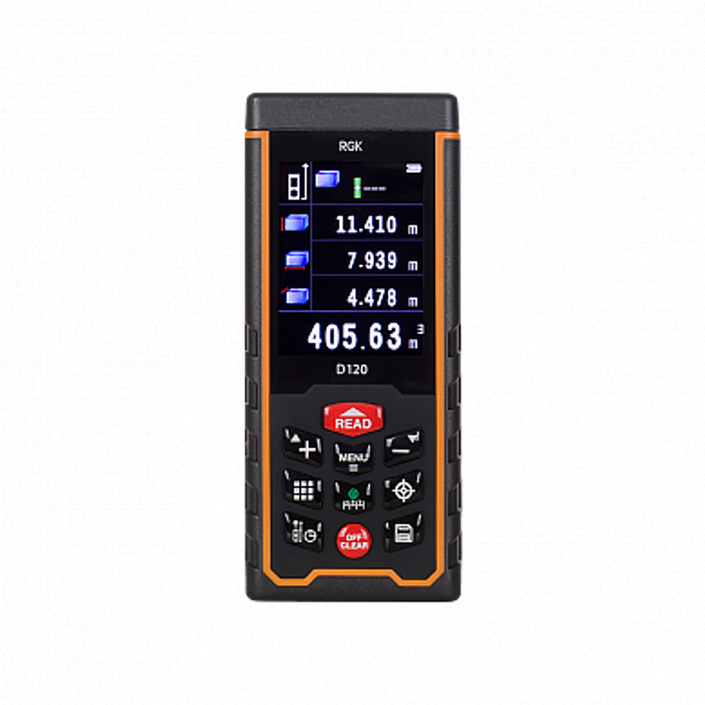 Лазерный дальномер с видоискателем RGK D120 (с поверкой)