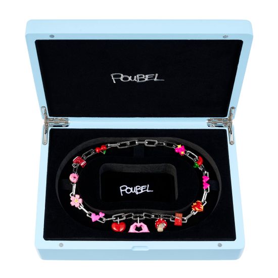 Колье Poubel Roses et Rouges Extended Set