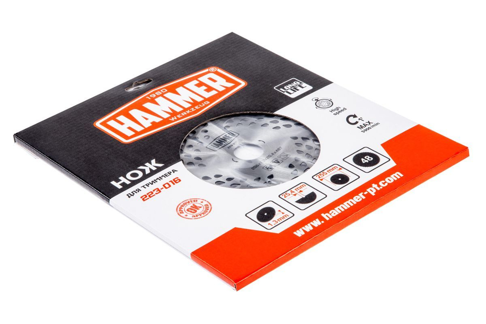 Нож для триммера HAMMER 223-016