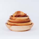 Набор деревянных тарелок Art of Siberia из кедра TN18