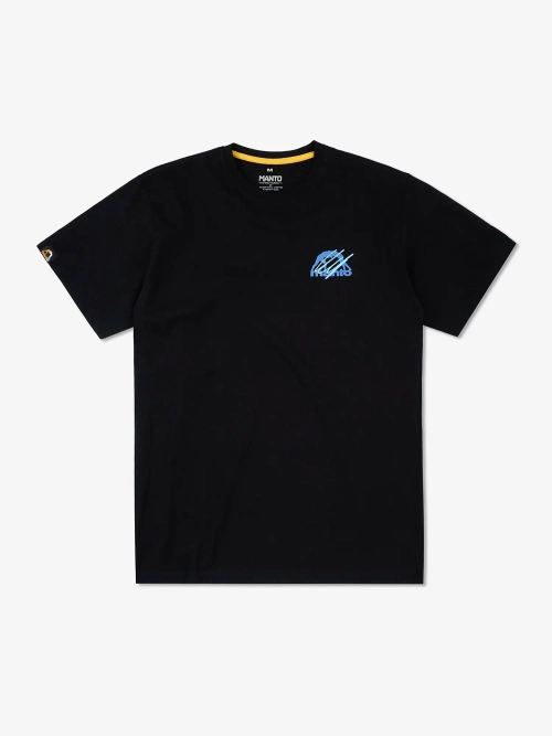 Футболка MANTO VERTICAL чёрная