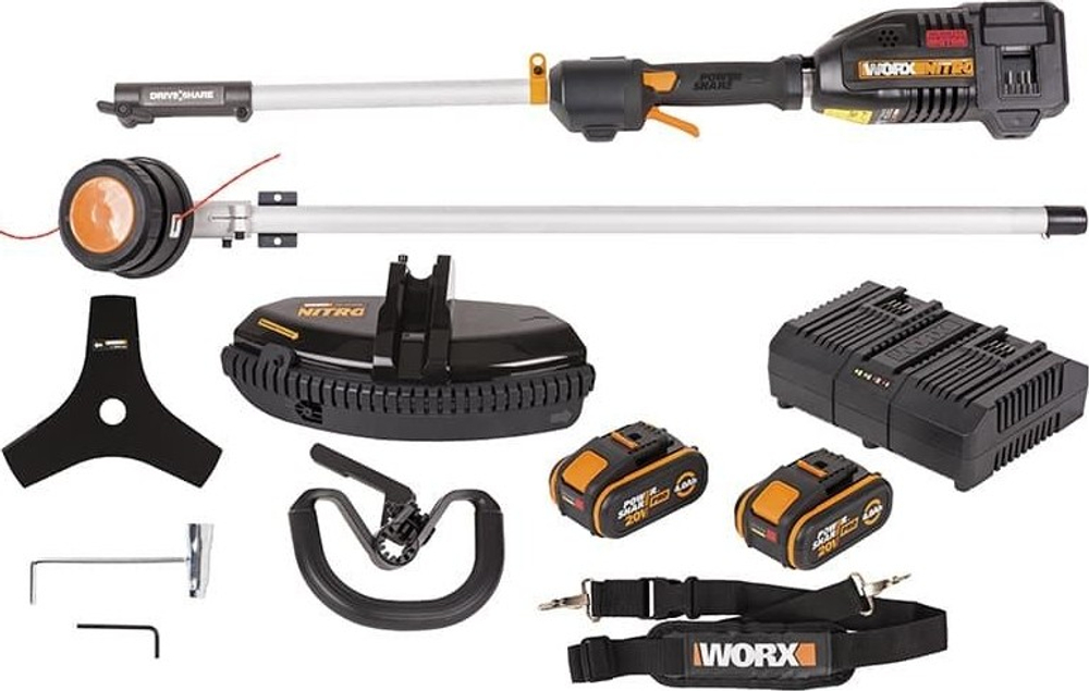 Триммер аккумуляторный Worx NITRO WG186E.1 бесщеточный WG186E.1