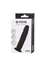 Анальный фаллоимитатор A-Toys черный 14 см