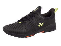 Теннисные кроссовки Yonex Power Cushion Sonicage 3 - black/lime
