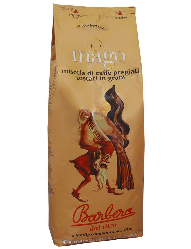 Кофе в зернах BARBERA CAFFE MAGO 1000 g