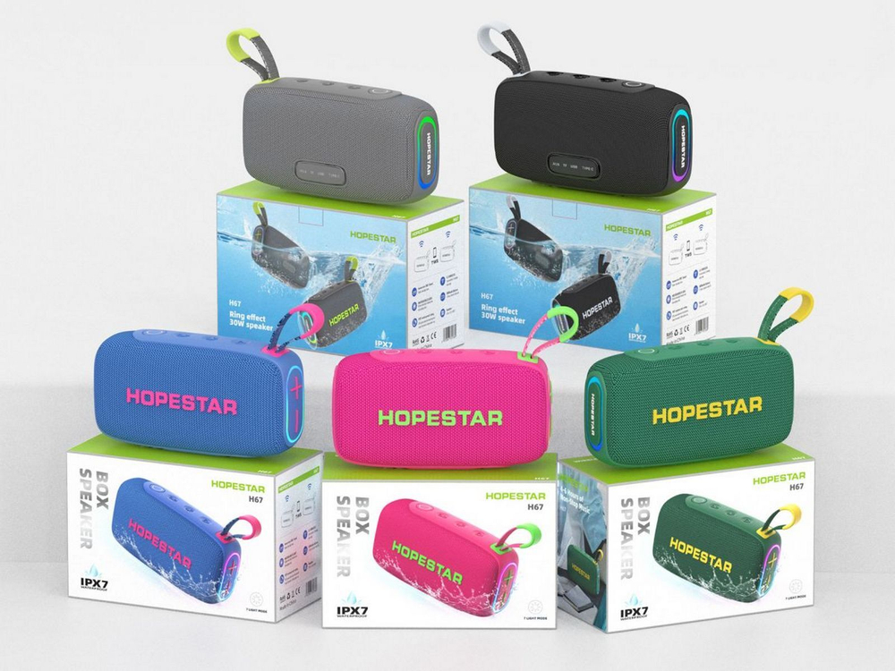 Беспроводная колонка Hopestar H67 360`sound TWS IPX7