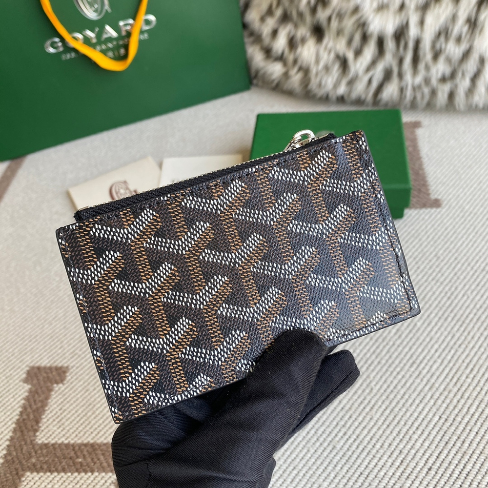 Goyard Bourbon Zipped Card Holder (11 colors)
