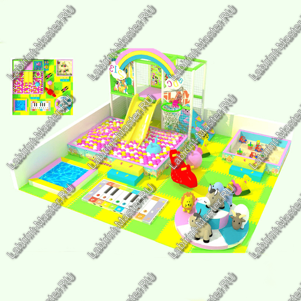 Детская игровая комната "Радуга"