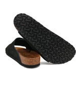 Шлепанцы кожаные zürich vl Birkenstock - черный(1025045)