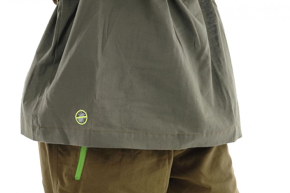 Костюм противоэнцефалитный «Элит Барьер» для детей (хаки/салатовый)