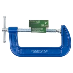 Струбцина G-образная ''Profi''6''-150мм (вес-1.73кг) RockForce##Rock FORCE RF-333116