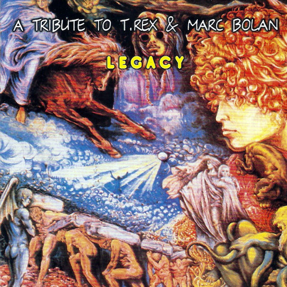 Сборник / A Tribute To T.Rex & Marc Bolan - Legacy (RU)(CD)