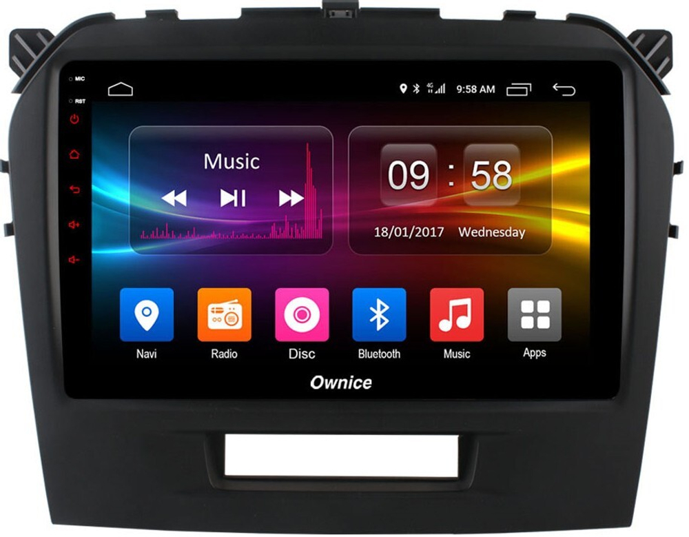 Магнитола для Suzuki Vitara 2015+ - Carmedia OL-9621 IPS, Android 10, 8 ядер (TS18), 4G SIM-слот