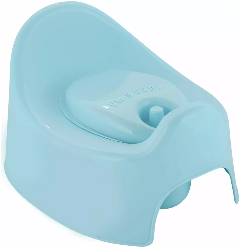 Горшок с крышкой Lalababy Follow Me голубое облачко (13 шт) LA270111020