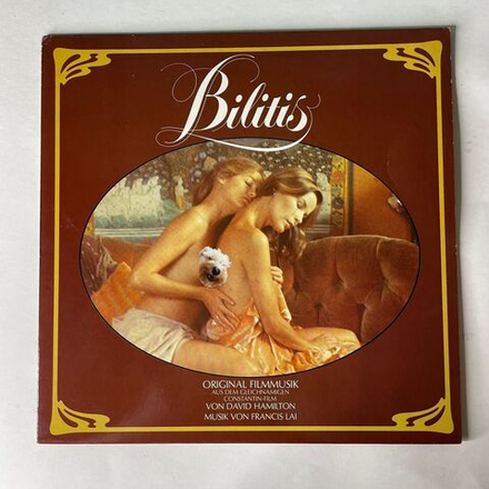 Винтажная виниловая пластинка LP Francis Lai Bilitis Музыка Из Кинофильма Билитис (Германия 1977)