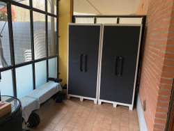 Уличный пластиковый шкаф Toomax Santorini XL Utility