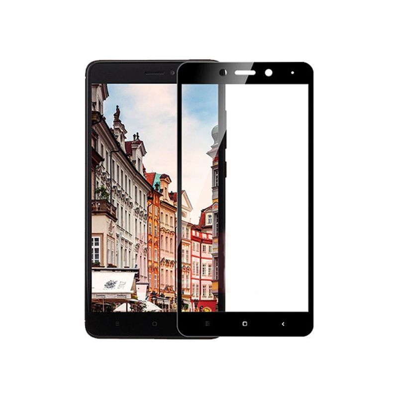 Защитное стекло для Xiaomi Redmi 3S Черное