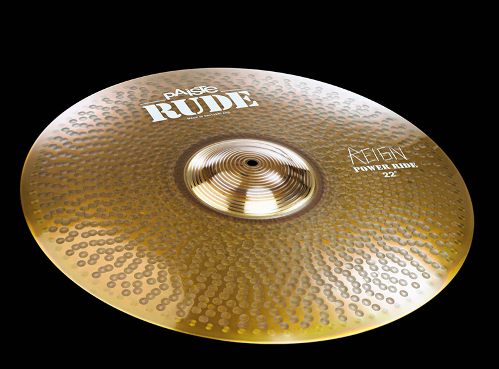 0001125722 Rude Power Ride The Reign Тарелка 22", Paiste