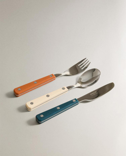 ZARA HOME ДЕТСКИЙ НАБОР СТОЛОВЫХ ПРИБОРОВ, РАЗНОЦВЕТНЫЙ