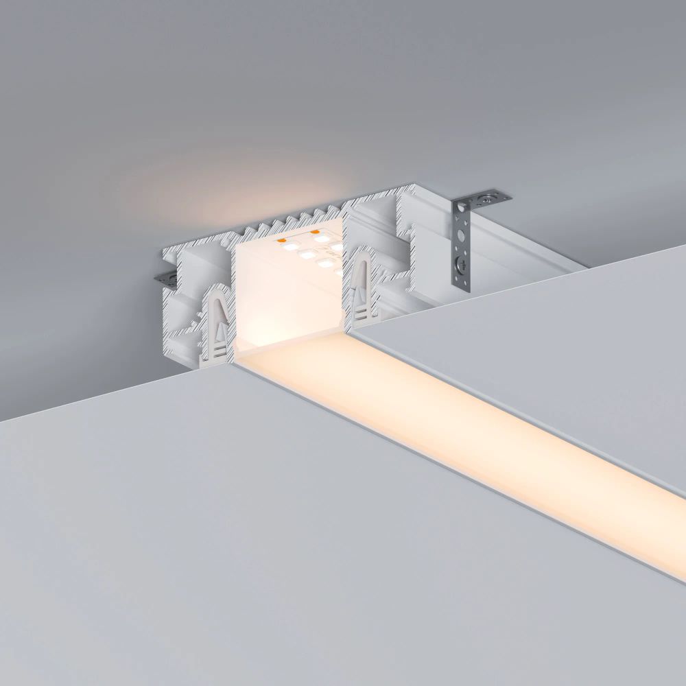 Профиль STRETCH-32-CEIL-CENTER-2000 WHITE (Arlight, Алюминий) 053526