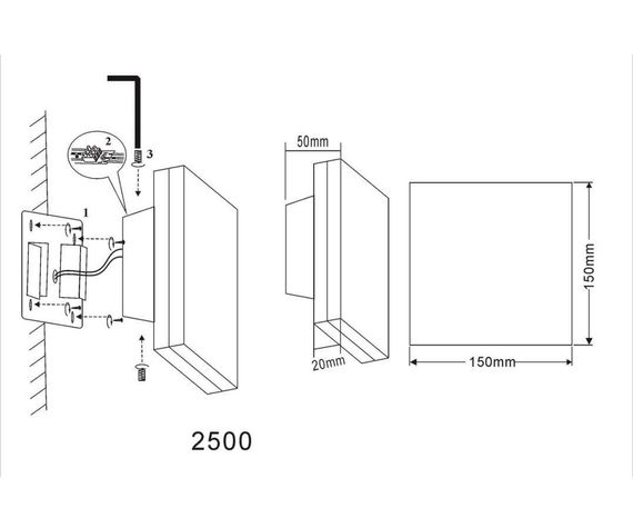 Светильник уличный Kink Light Пирей 2500,19