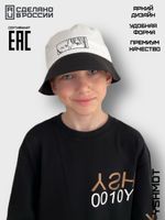 Панама с принтом аниме