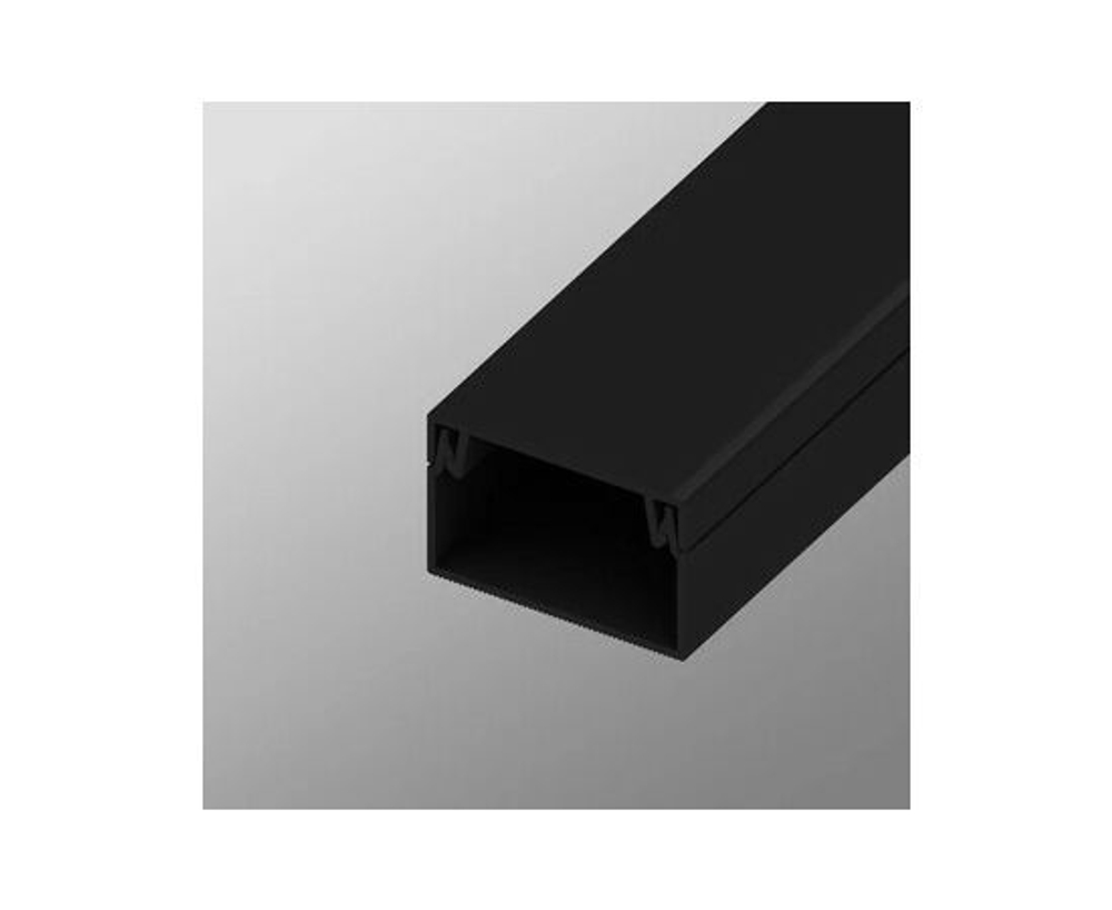 Кабель-канал ПВХ 25х16 (2м) чёрный ( 5 штук )