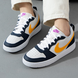 Женские кроссовки Nike Court Borough Low Recraft 'White Navy Gold' HJ3482-071