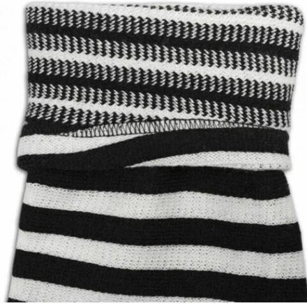 Тельняшка двойной вязки черная полоса