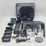 Магнитола для Toyota Land Cruiser Prado 150 2009-2013 (топовые комплектации c 360) - Carmedia HP-T1203-09H на Android 12, 8Гб+128Гб, 4G SIM-слот, CarPlay