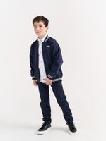 Брюки "Синие" габардин для мальчиков 7+